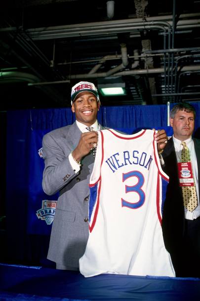 Prima scelta al draft 1996, chiamato dai Philadelphia 76ers (Nba/Getty Images)